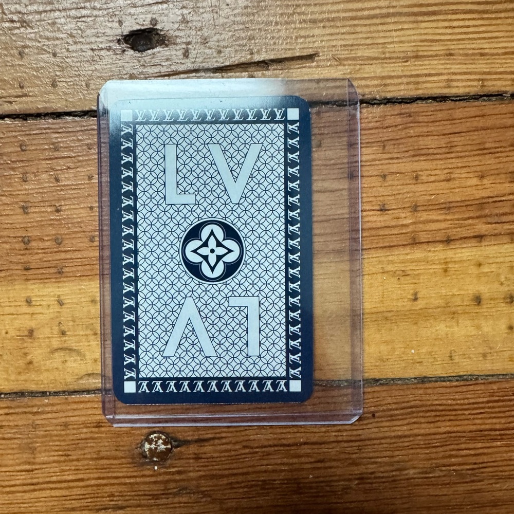 Louis Vuitton Monogram Playing Cards 2 Of Hearts